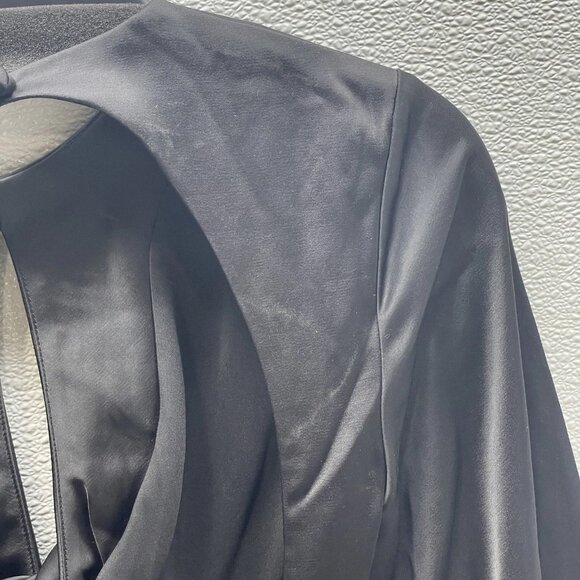 Significant Other Demi Backless Long Sleeve Dress • Size 2 • Black - Picture 9 of 13